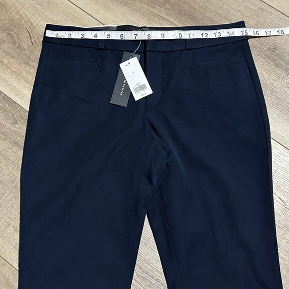 NWT Banana Republic Sloan Navy Blue Ankle Pants Size 4 - Picture 11 of 13